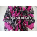 mixed colors worsted wool pashmina shawl